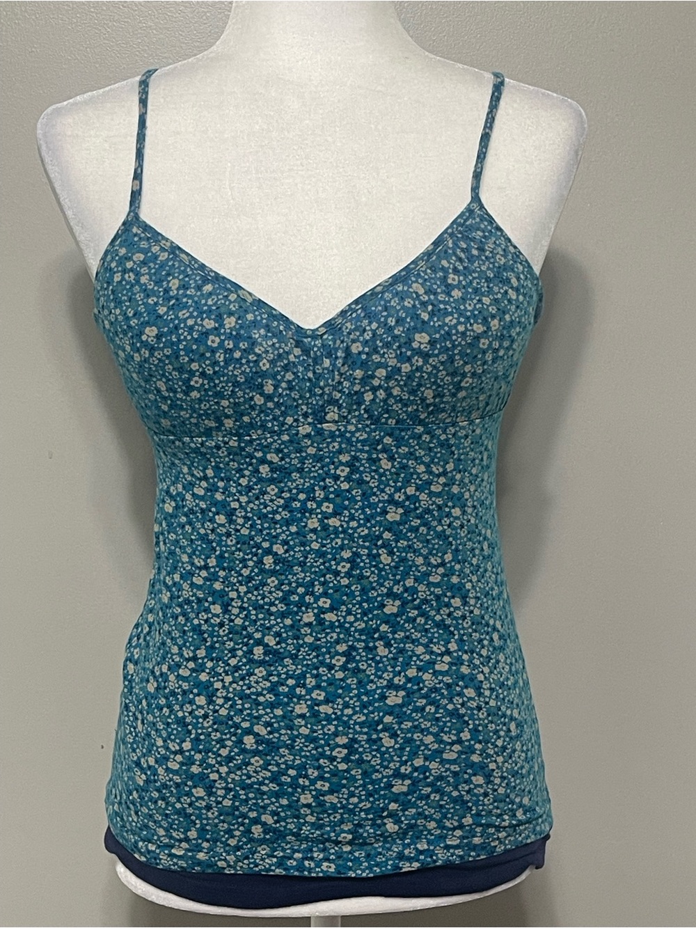 Y2K LEI Floral Babydoll Camisole Tank Top Womens Juniors Large Coquette 90’s
